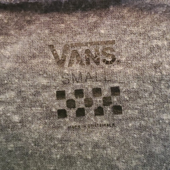 Grey VANS Short Sleeve T-shirt - Picture 5 of 5